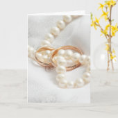 Carte de félicitations mariage (Fleur jaune)