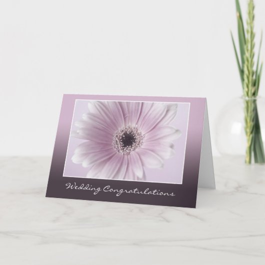 Carte de félicitations mariage (Devant)