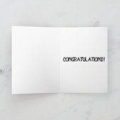 CARTE DE FÉLICITATIONS NAISSANCE GARÇON (Intérieur)