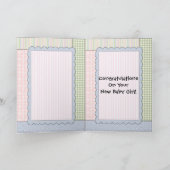 Carte de félicitations : Ours de nounours avec (Intérieur)