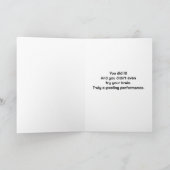 Carte de félicitations Patate - Incroyable (Intérieur)