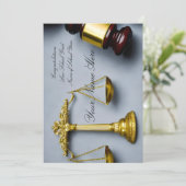 Carte de félicitations personnalisable sur le thèm (Debout devant)