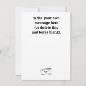 Carte de félicitations personnalisée Preggers (Dos)