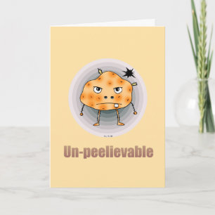 Carte de félicitations Potato Pun - Incroyable à é