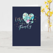 carte de félicitations pour adoption (Fleur jaune)