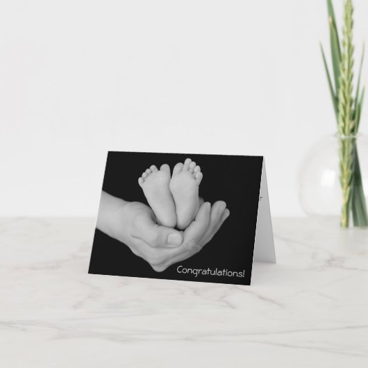 Carte de félicitations pour bébé (Devant)