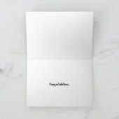 Carte de félicitations pour bébé papa (Intérieur)