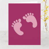 Carte de félicitations pour fille (Fleur jaune)