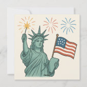 Carte de félicitations pour la citoyenneté américa (Dos)