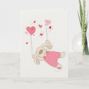 carte de félicitations pour la petite fille