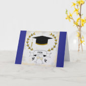 Carte de Félicitations pour la Remise de Diplôme 2 (Fleur jaune)