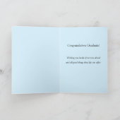 Carte de Félicitations pour la Remise de Diplômes (Intérieur)