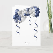 Carte de félicitations pour la retraite de la Mari (Dos)