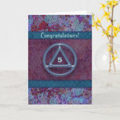 Carte de félicitations pour l'anniversaire de la r (Fleur jaune)