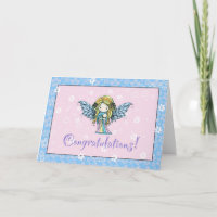 Carte de félicitations pour nouveau bébé