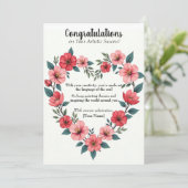 Carte de félicitations pour succès artistique pers (Debout devant)