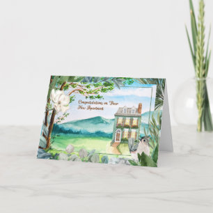 Carte de félicitations pour trouver un nouvel appa