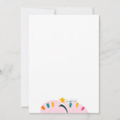 Carte de félicitations pour un excellent travail (Dos)