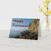 Carte de félicitations pour un retraité (Fleur jaune)