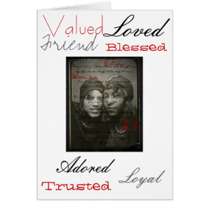 Carte de femme d'Afro-américain des proverbes 31