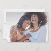 Carte de femme de chambre d'information verte et d (Devant)