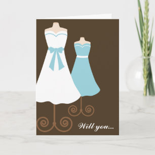 Carte de femme de chambre Gowns élégant