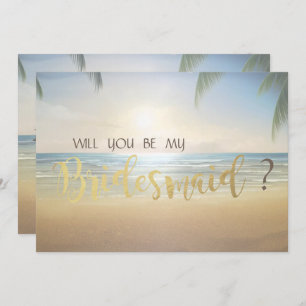 Carte de femme de chambre Palms Sunset Beach