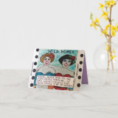 CARTE DE FEMMES DE NOTECARD-WILD (Fleur jaune)