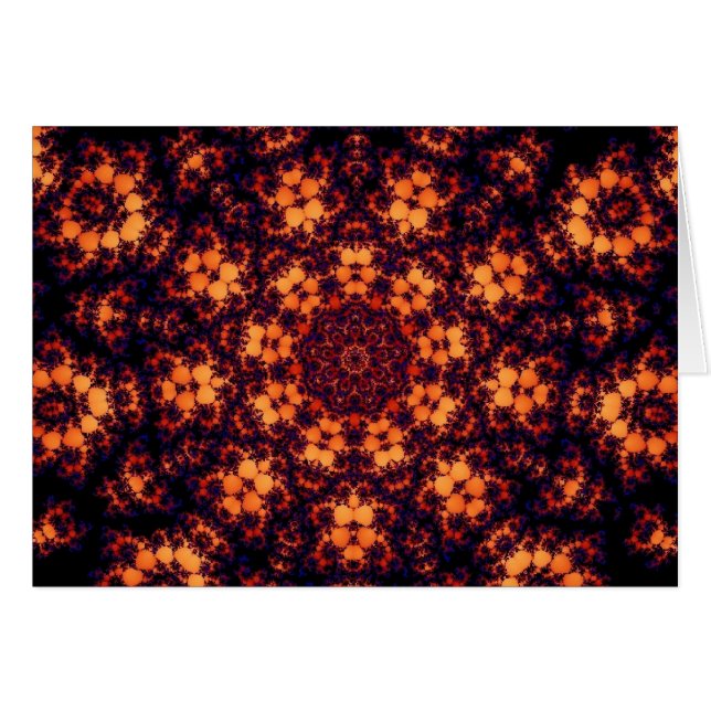 Carte de fenêtre rose (Devant Horizontal)