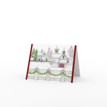 Carte de ferme Vintage