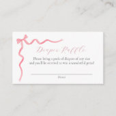 Carte de fermeture à rabat à couches roses (Devant)