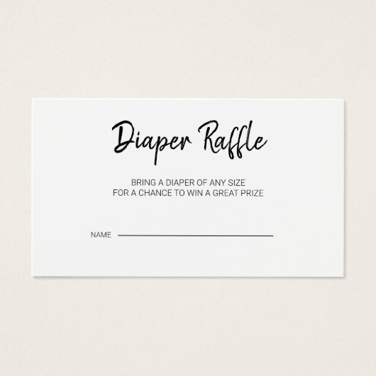 Carte de fermeture à rabat de Baby shower moderne (Devant)