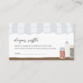 Carte de fermeture à rabat pour bébé du marché de (Devant)