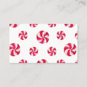 Carte de fermeture à rabat pour bébé Père Noël de (Dos)