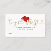 Carte de fermeture à rabat pour bébé Père Noël de (Devant)