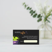 Carte de fermeture à rabat pour chaudière à sorciè (Debout devant)