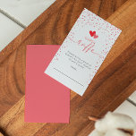 Carte de fermeture de la petite couche amoureuse<br><div class="desc">Placez cette carte de tombola de couche avec l'invitation pour stock avec des couches et donnez à votre invité de baby shower une chance de gagner un prix! Le thème du Baby shower Little Sweetheart. Découvrez notre collection complète pour compléter votre baby shower !</div>