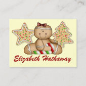 Carte de fermeture de Noël / étiquette - SRF (Dos)