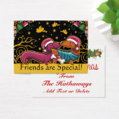 Carte de fermeture de Noël / étiquette - SRF (Bureau)