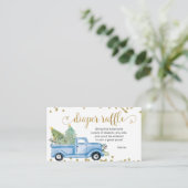 Carte de fermeture du coffre-fort de camion bleu N (Debout devant)