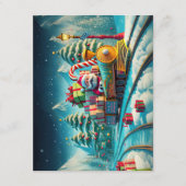 Carte de fermeture du réveillon de Noël Express pè (Devant)