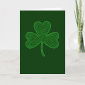 Carte de fermeture St. Patrick's Day (Devant)