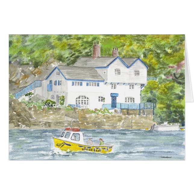 Carte de "Ferryside" (Devant Horizontal)