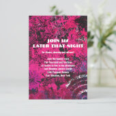 Carte de fête Bat mitzvah Mogen David Circular Sta (Debout devant)