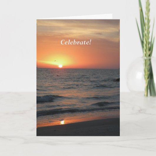 Carte de fête d'anniversaire (Devant)