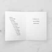 Carte de fête d'anniversaire (Intérieur)