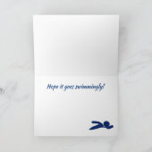 Carte de fête d'anniversaire de design de sports d (Intérieur)