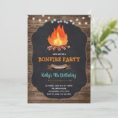 Carte de fête d'anniversaire de pique-nique de cam (Debout devant)