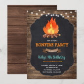 Carte de fête d'anniversaire de pique-nique de cam (Devant / Derrière)