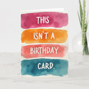 Carte de fête d'anniversaire Fuchsia Brush